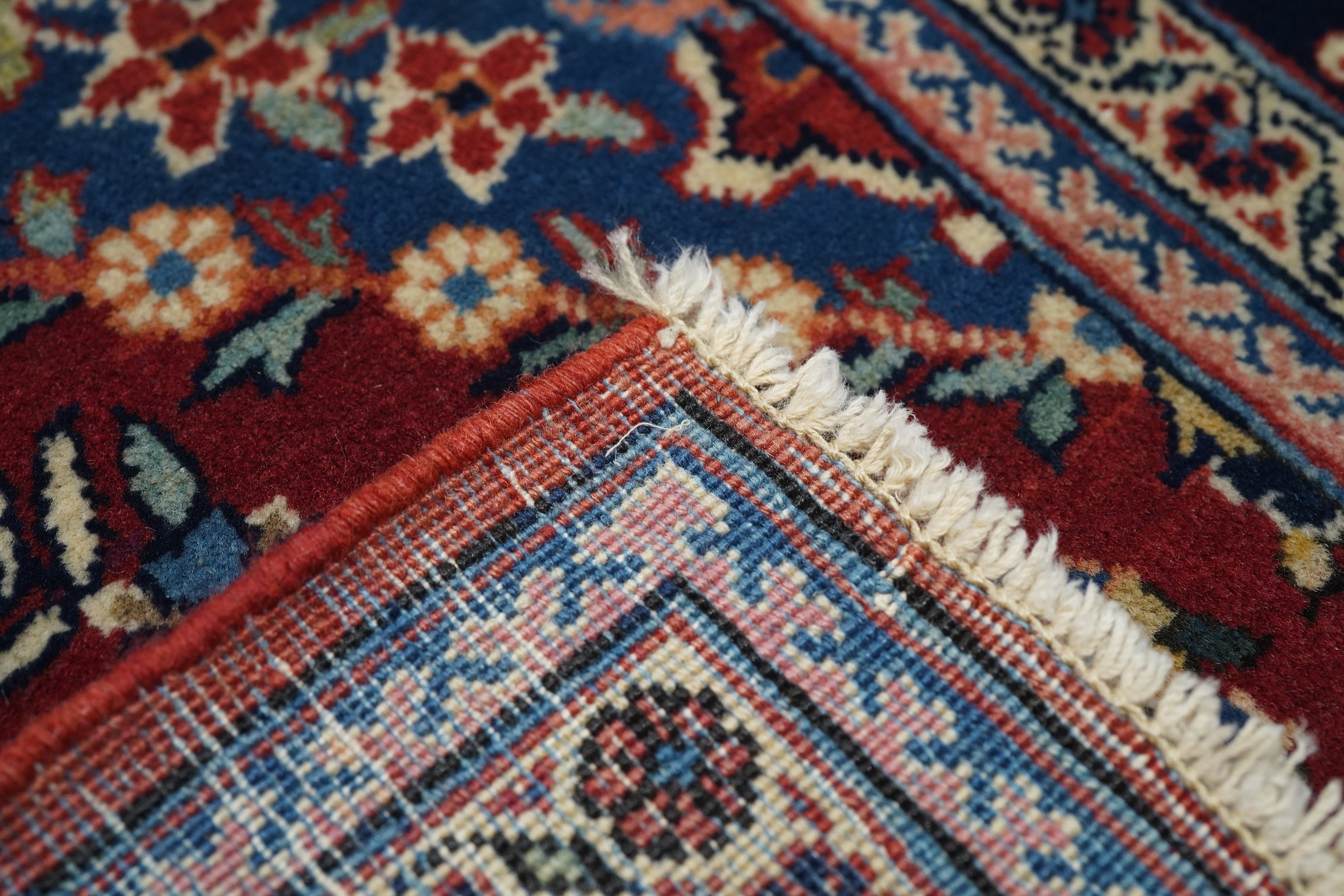 Vintage Kashan Rug 4'4'' x 6'6''