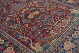 Vintage Kashan Rug 4'4'' x 6'6''