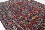 Vintage Kashan Rug 4'4'' x 6'6''