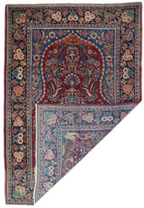 Vintage Kashan Rug 4'4'' x 6'6''