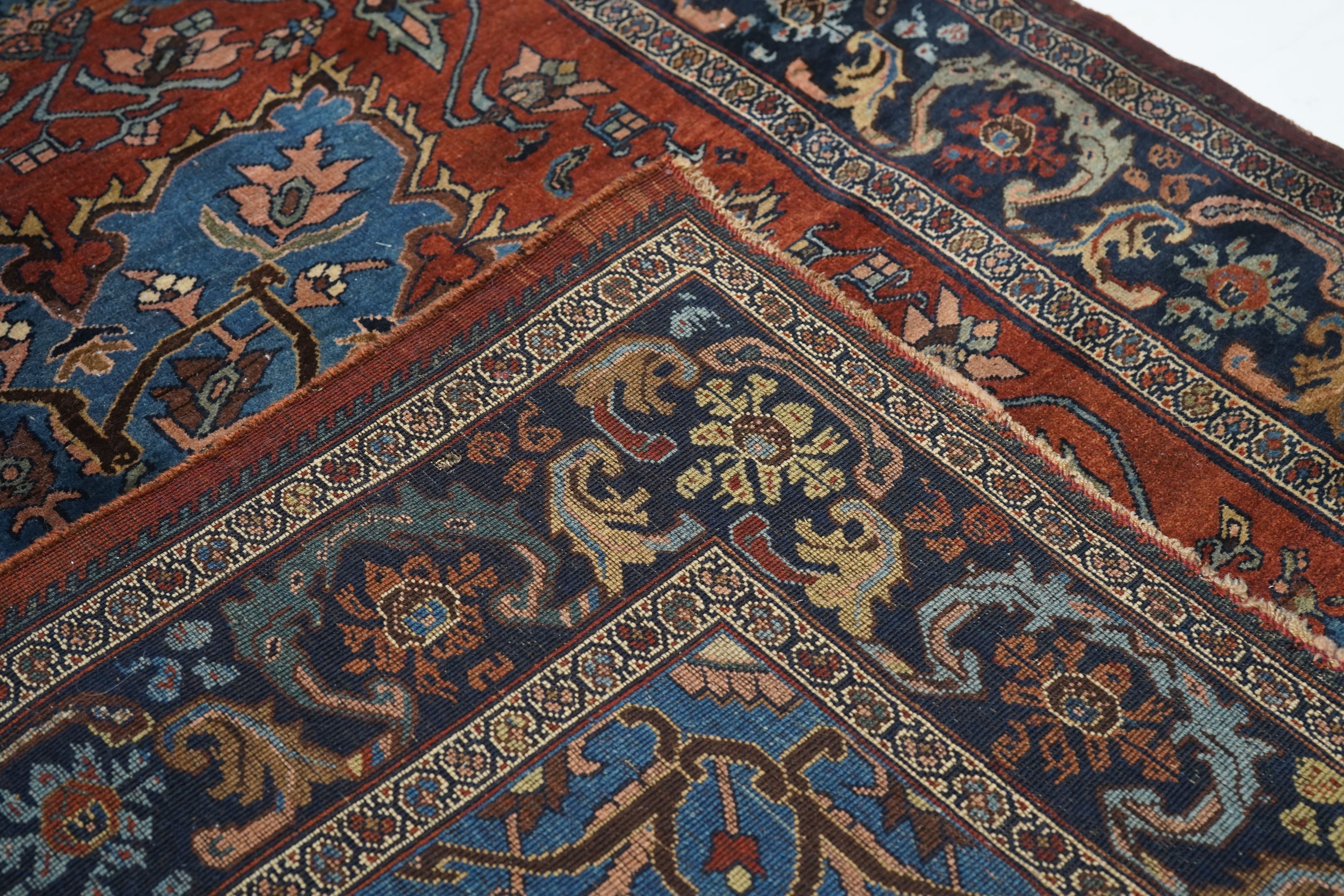 Antique Bidjar Rug 4'7'' x 7'0''
