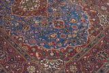 Vintage  Kashan Rug 4'7'' x 6'10''