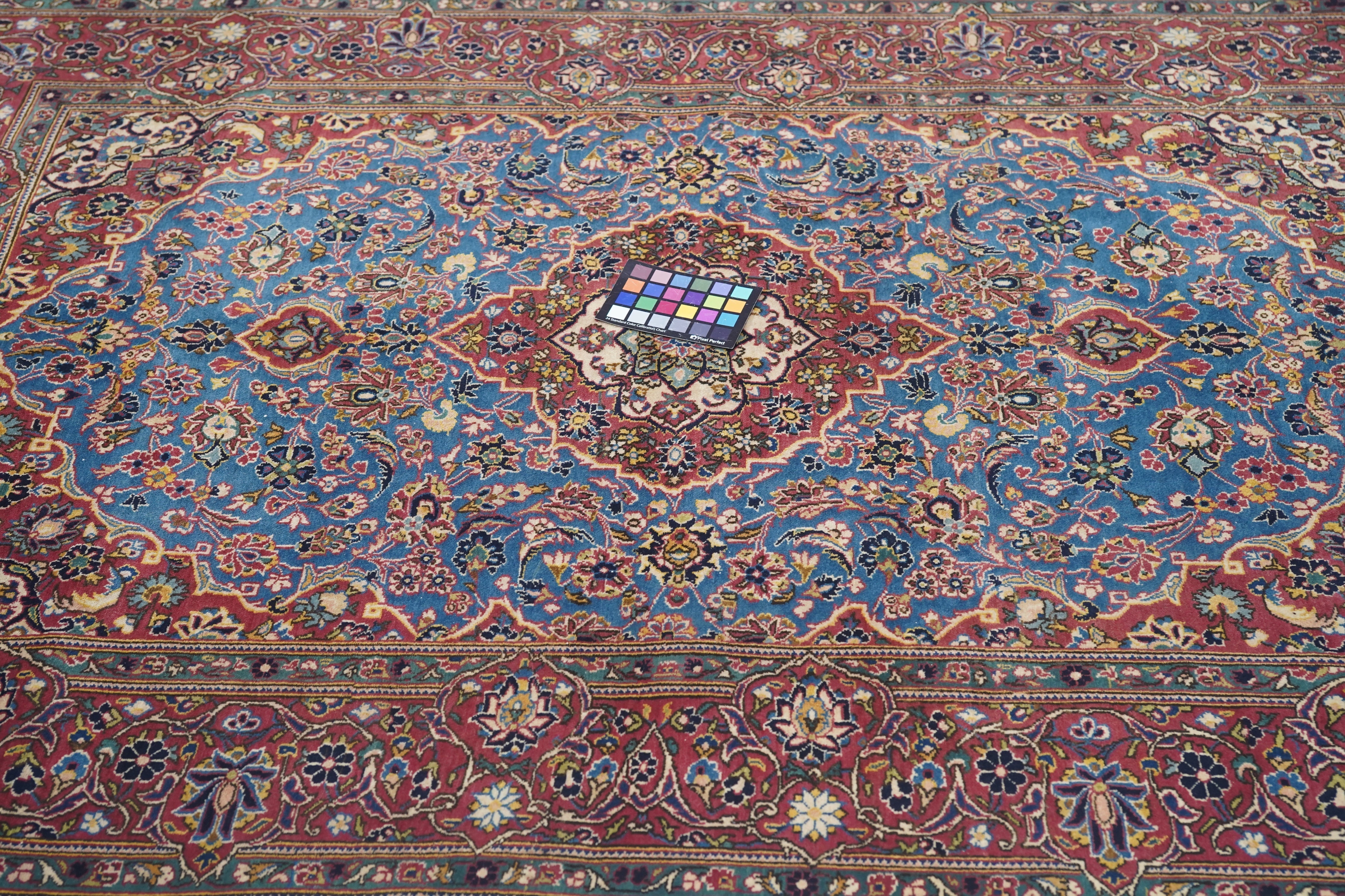 Vintage  Kashan Rug 4'7'' x 6'10''