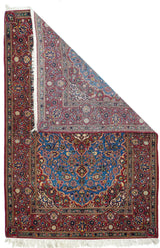 Vintage  Kashan Rug 4'7'' x 6'10''