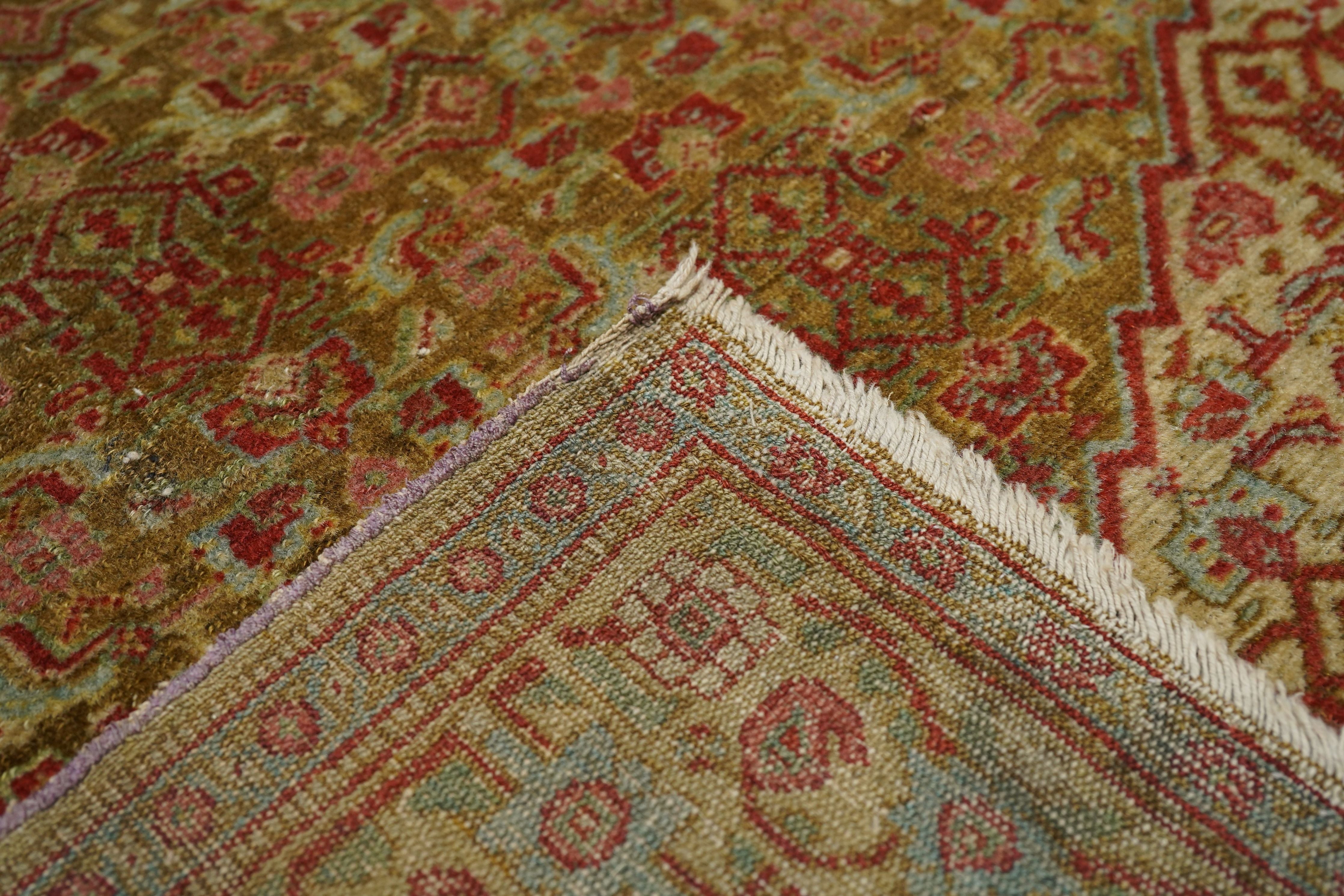 Antique Senneh Rug 4'5'' x 6'2''