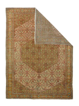 Antique Senneh Rug 4'5'' x 6'2''