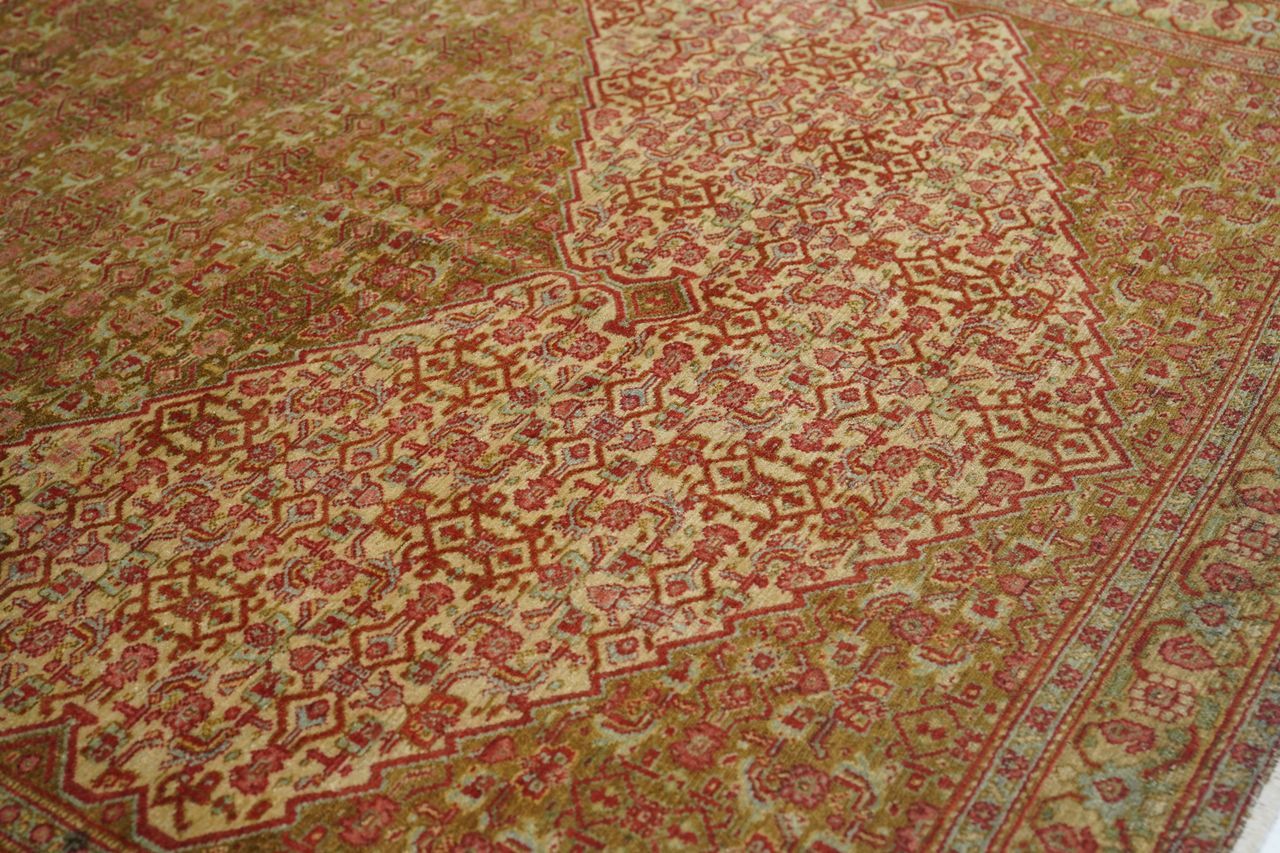 Antique Senneh Rug 4'5'' x 6'2''