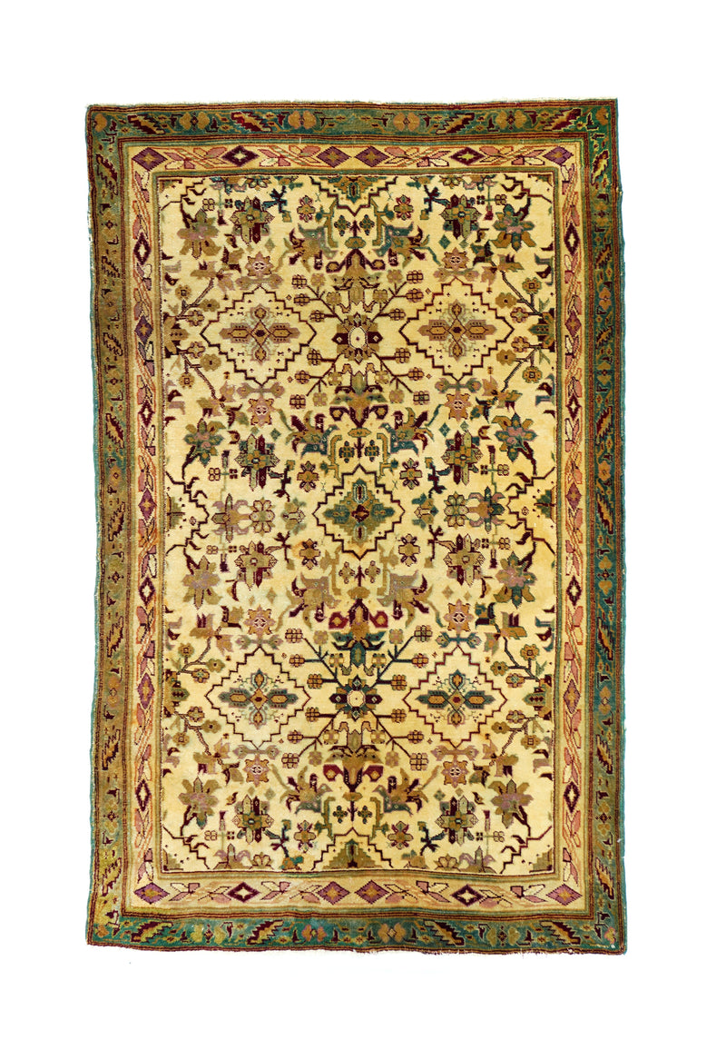 Antique Agra Rug 4'0