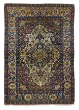 Antique  Tehran Rug 4'7'' x 6'7''