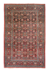 Antique Kashan Dabir Rug 4'4'' x 6'10''