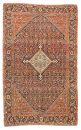 Antique Farahan Sarouk 4'1'' x 6'8''