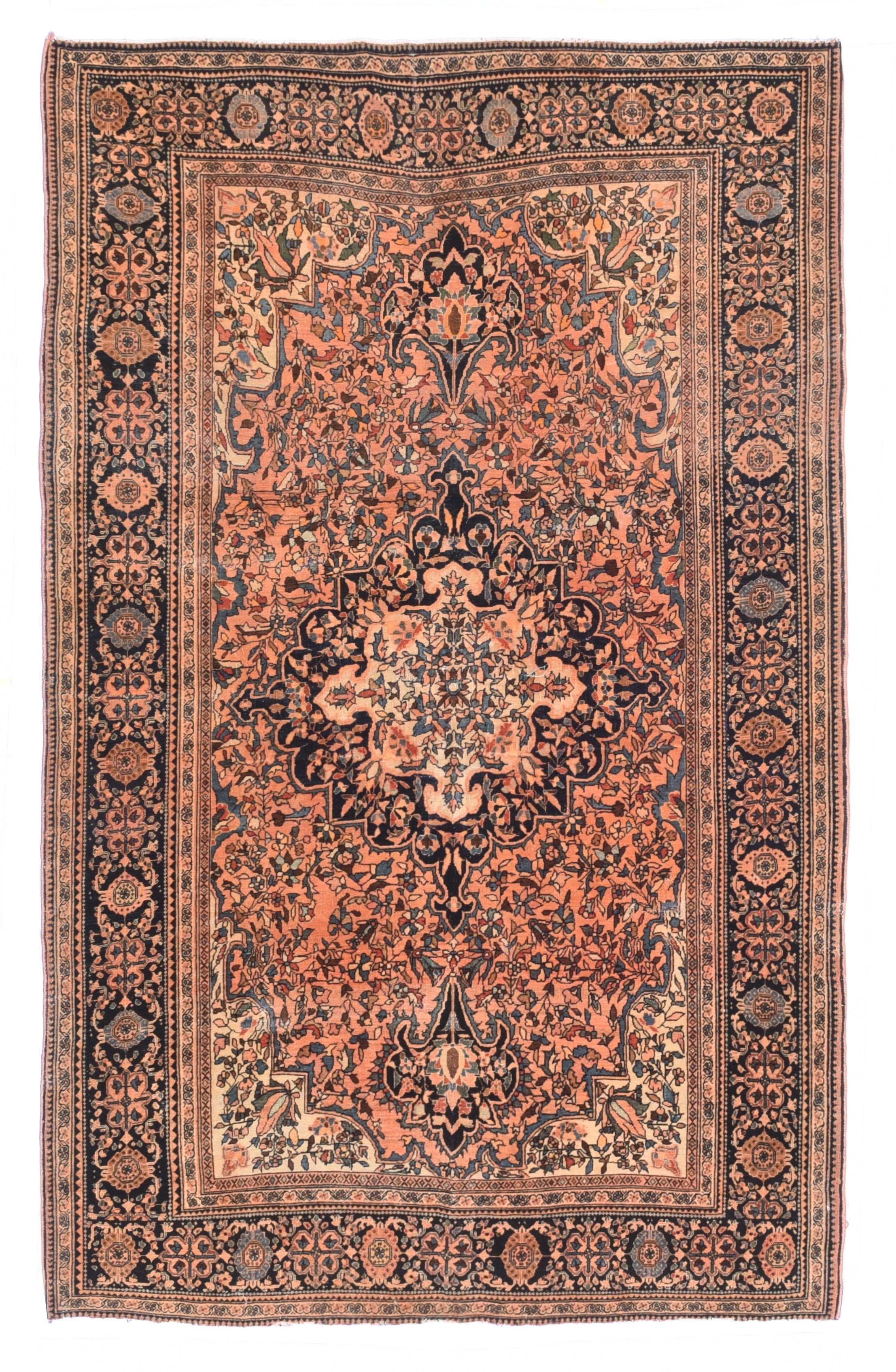 Antique Sarouk Rug 4'1'' x 6'6''