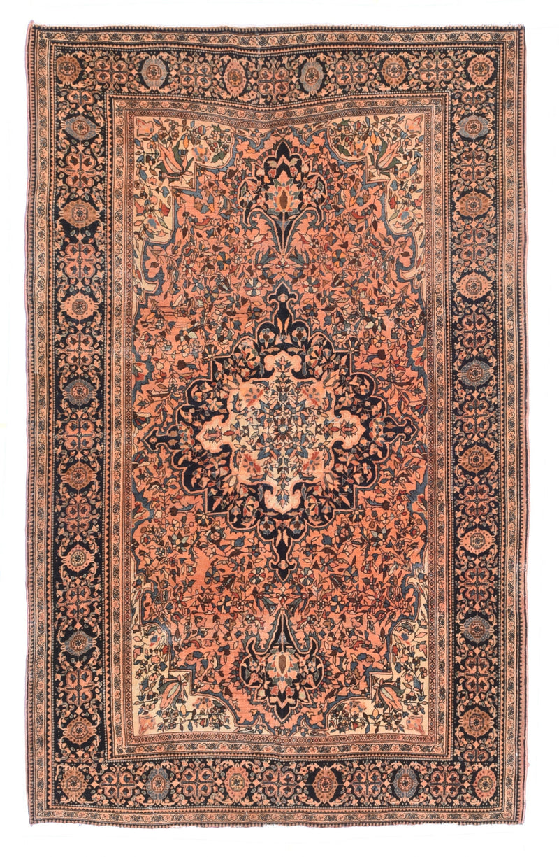 Antique Sarouk Rug 4'1'' x 6'6''