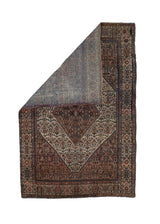 Antique Farahan Sarouk Rug 4' 3" x 6' 5"