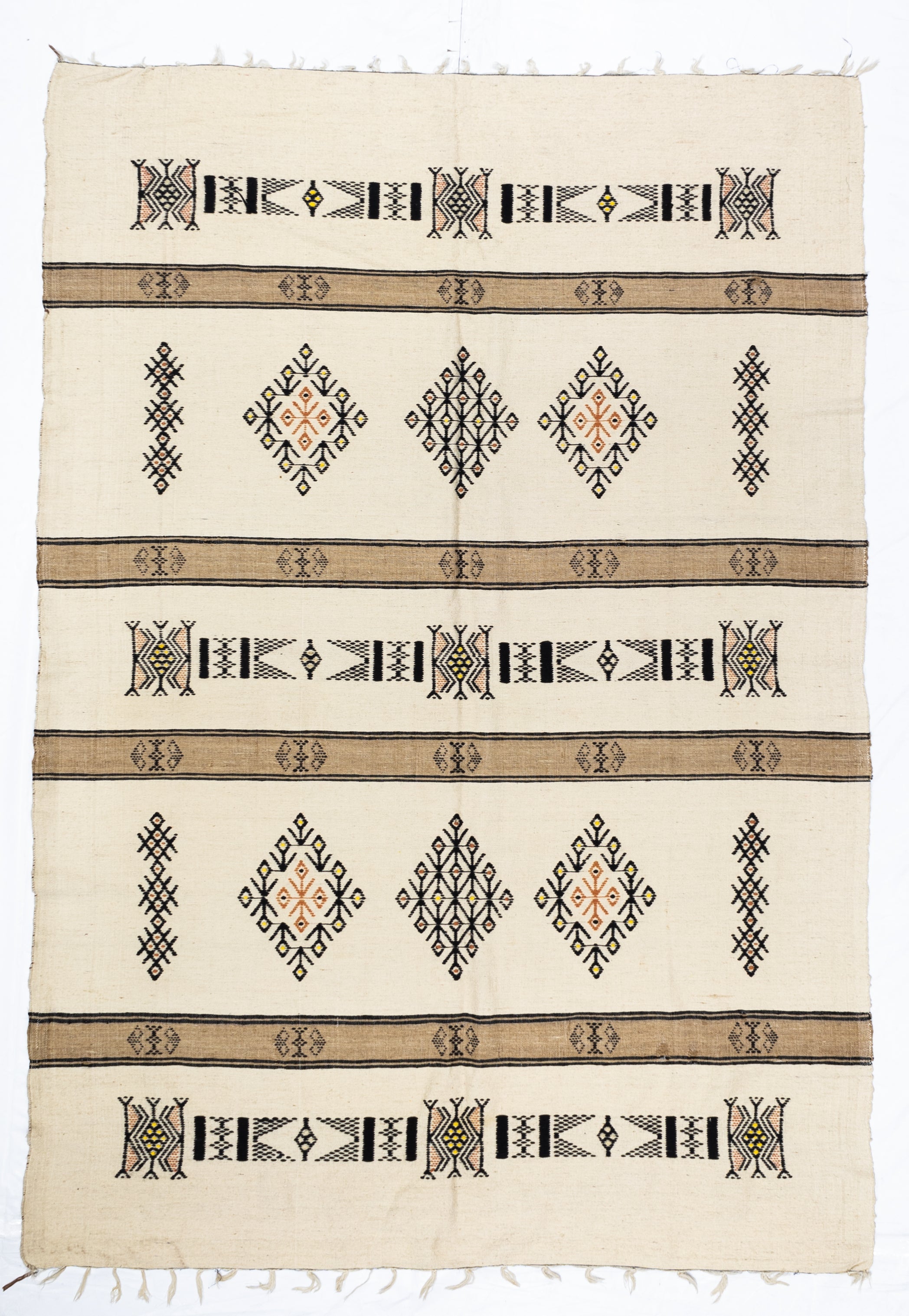 Fine Vintage Moroccan Rug 5'10" x 8' 5"