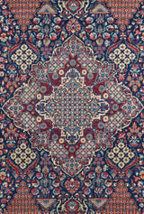 Antique Dabir Kashan Rug 4'4'' x 6'8''