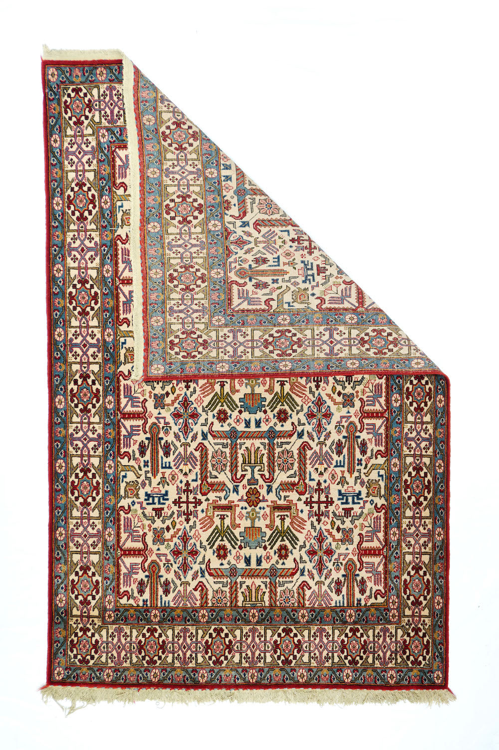 Vintage Fine  Tehran Rug 4'4'' x 6'8''