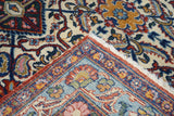 Antique  Dabir Kashan Rug 4'4'' x 6'10''