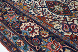 Antique  Dabir Kashan Rug 4'4'' x 6'10''