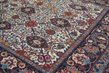 Antique  Dabir Kashan Rug 4'4'' x 6'10''