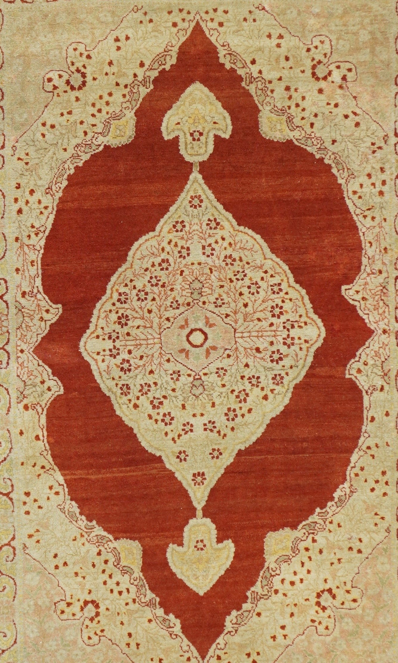 Antique Haji Jalili Tabriz Rug 3'9'' x 5'6''