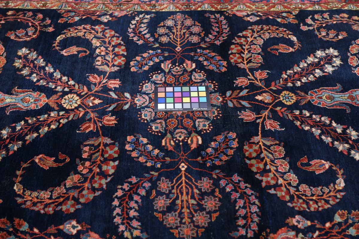 Antique Mohajeran Sarouk Rug 4'4'' x 6'4''