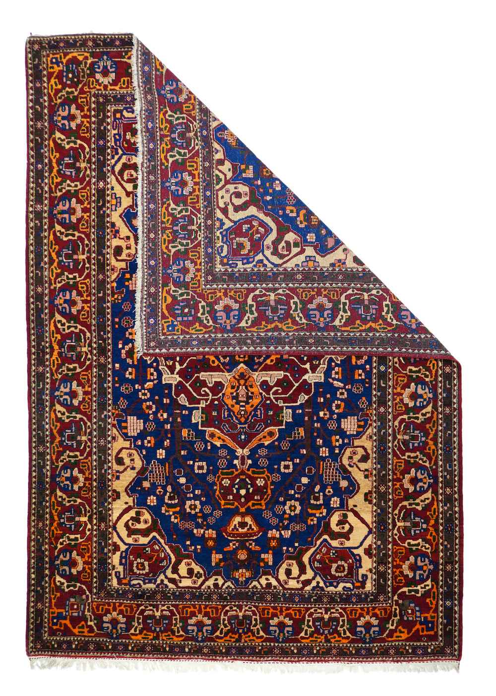 Vintage Isfahan Rug 4'9'' x 6'10''