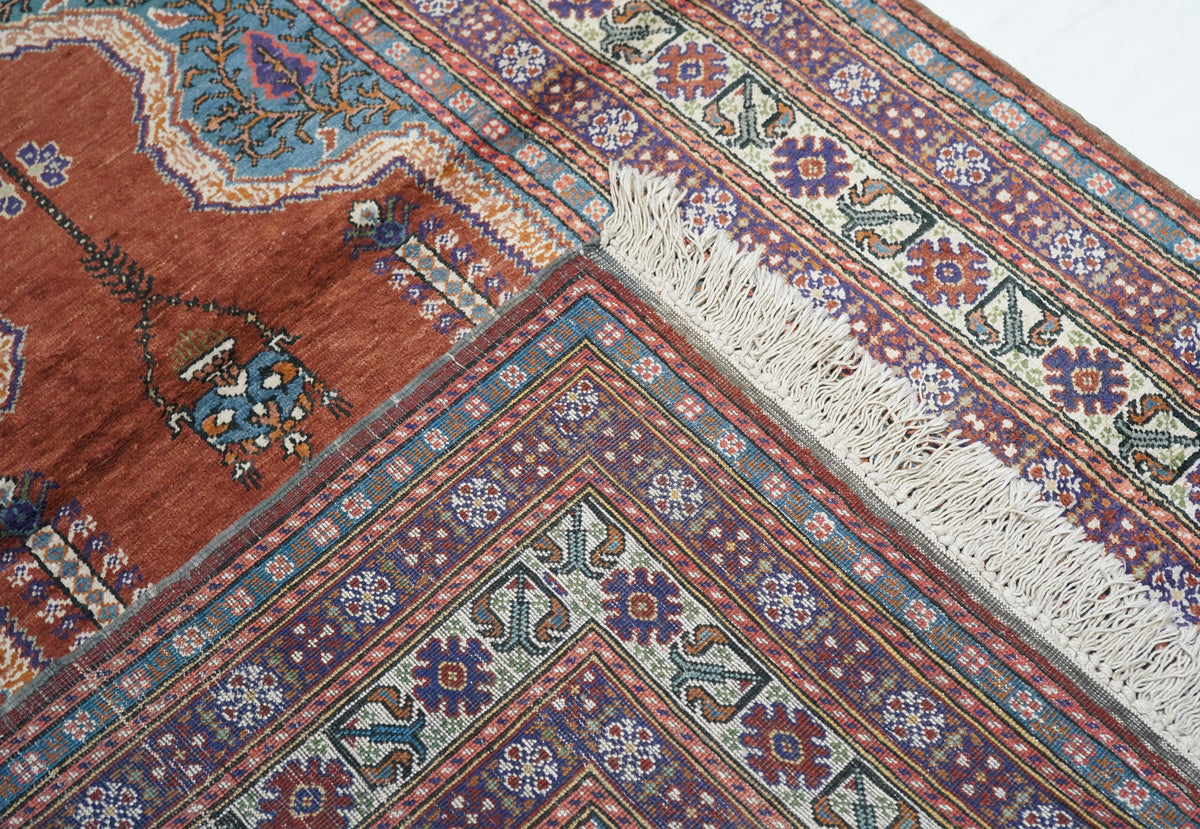 Vintage Turkish Rug 3'10'' x 5'9''