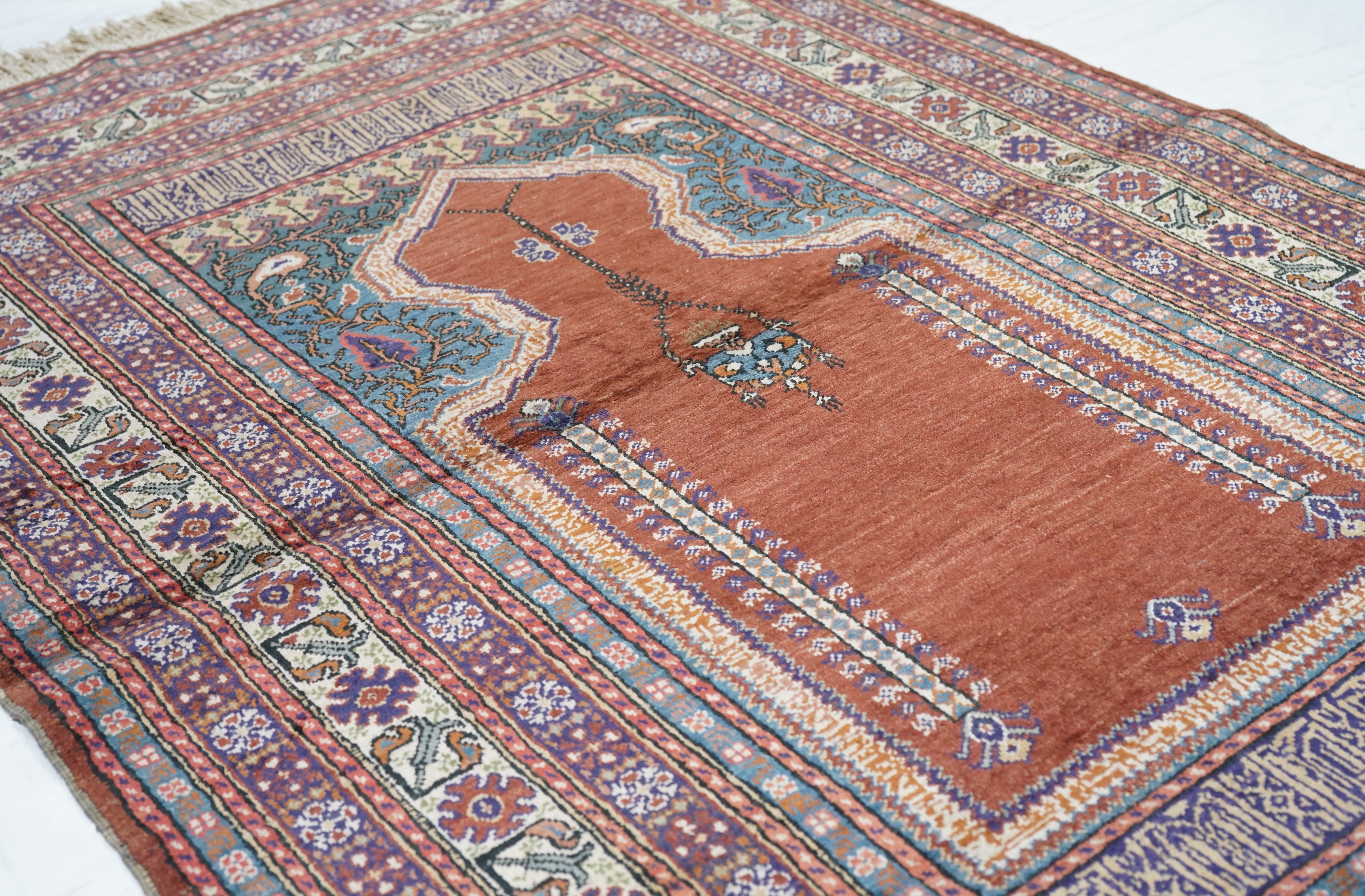 Vintage Turkish Rug 3'10'' x 5'9''