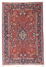 Vintage Kashan Rug 4'4'' x 6'10''