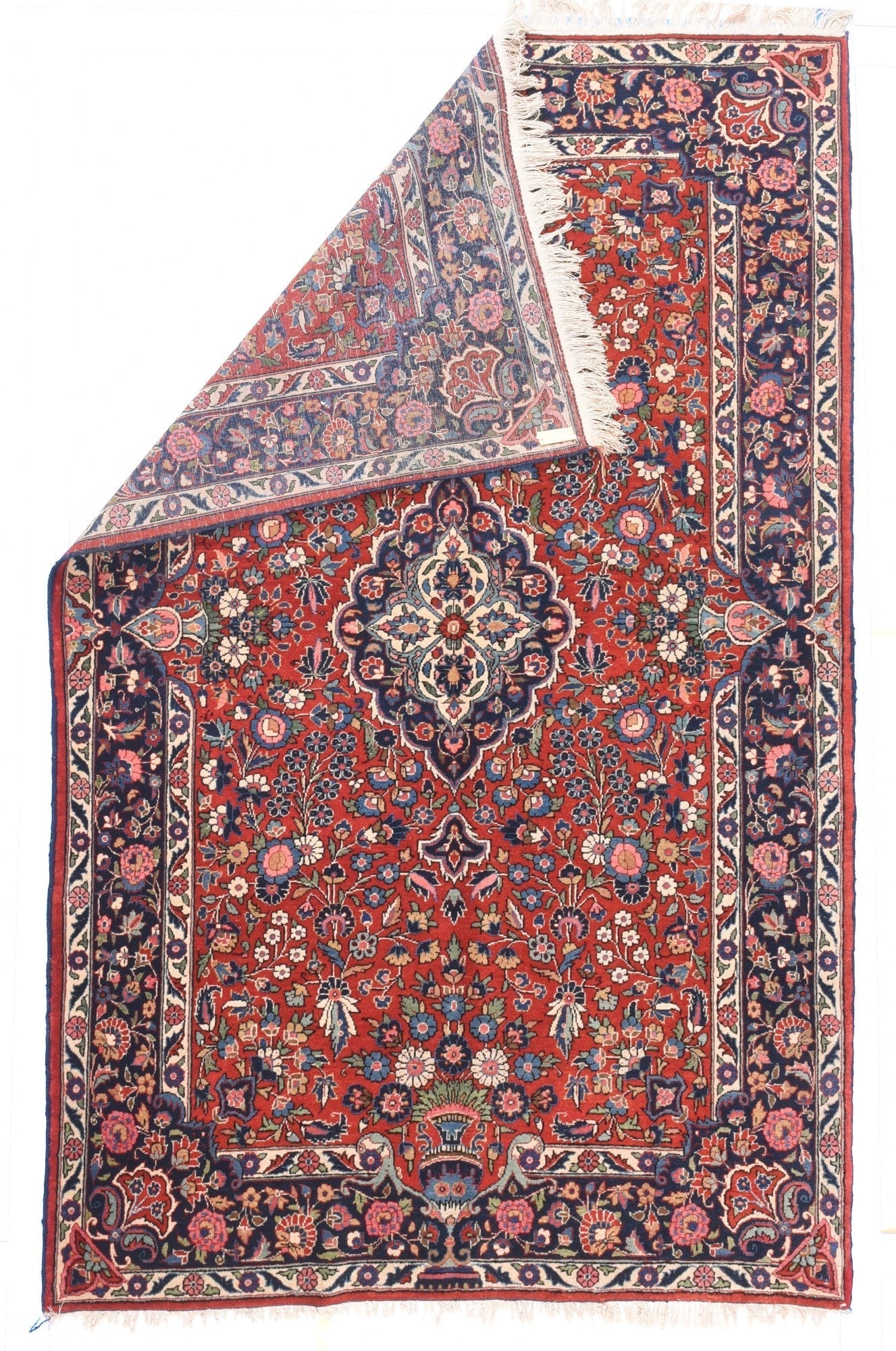 Antique Kashan Rug 4'4'' x 6'10''
