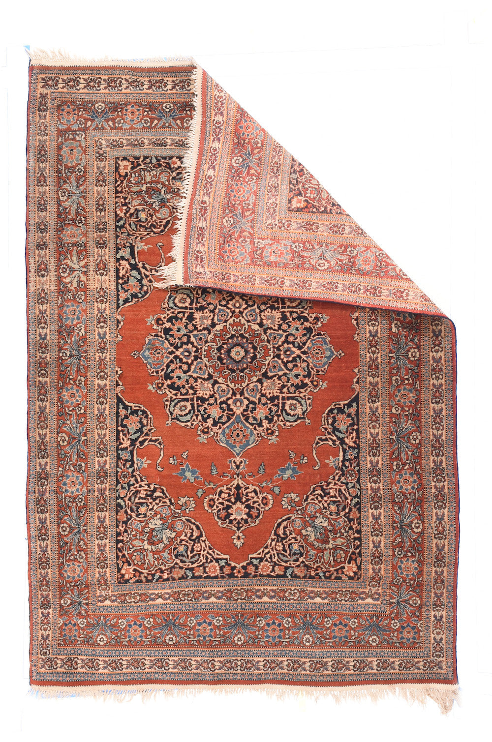 Antique Haji Jalili Tabriz Rug 4'4'' x 6'9''