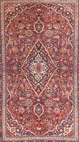 Antique Kashan Rug 4'4'' x 7'2''