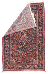 Antique Kashan Rug 4'4'' x 7'2''