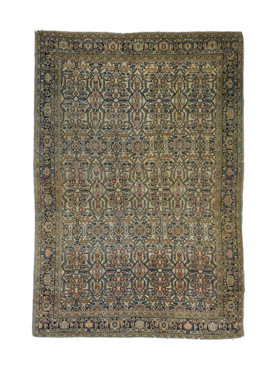 Antique Farahan Sarouk Rug 4'3'' x 6'7''