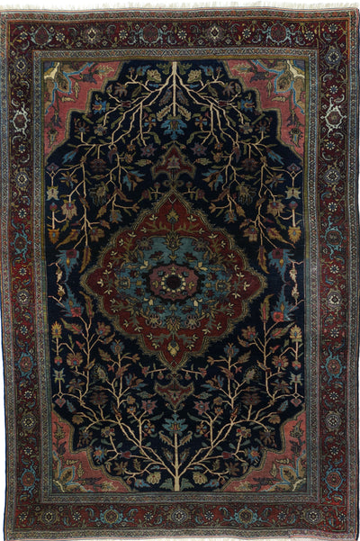 Antique Bidjar Halvaie Rug 5'2'' x 7'0''