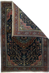 Antique Bidjar Halvaie Rug 5'2'' x 7'0''