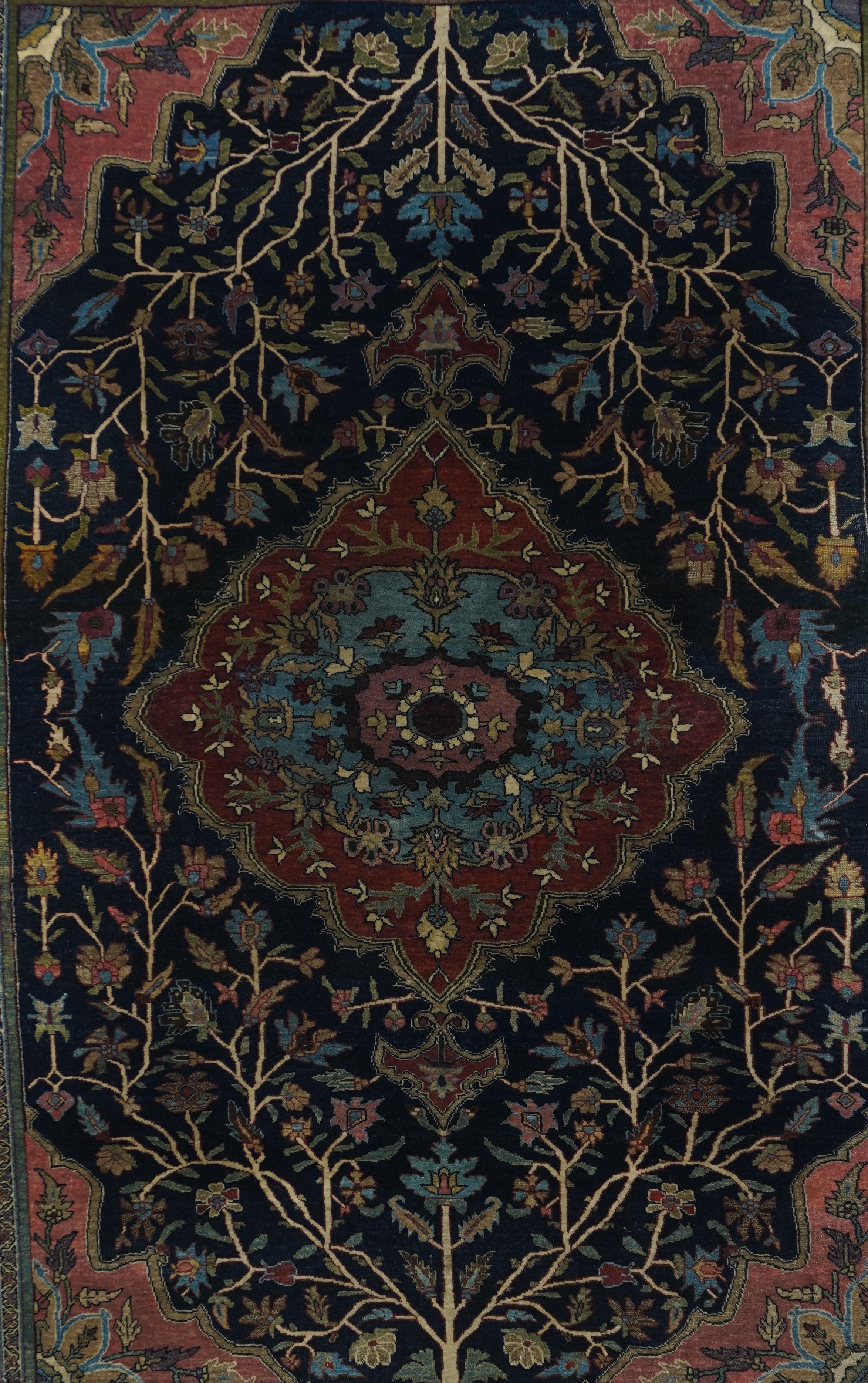 Antique Bidjar Halvaie Rug 5'2'' x 7'0''
