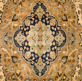 Vintage Mashad Rug 9' 3" x 12' 2''