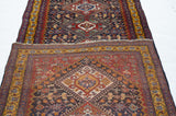 Antique Qashkai Runner 3'9'' x 11'8''