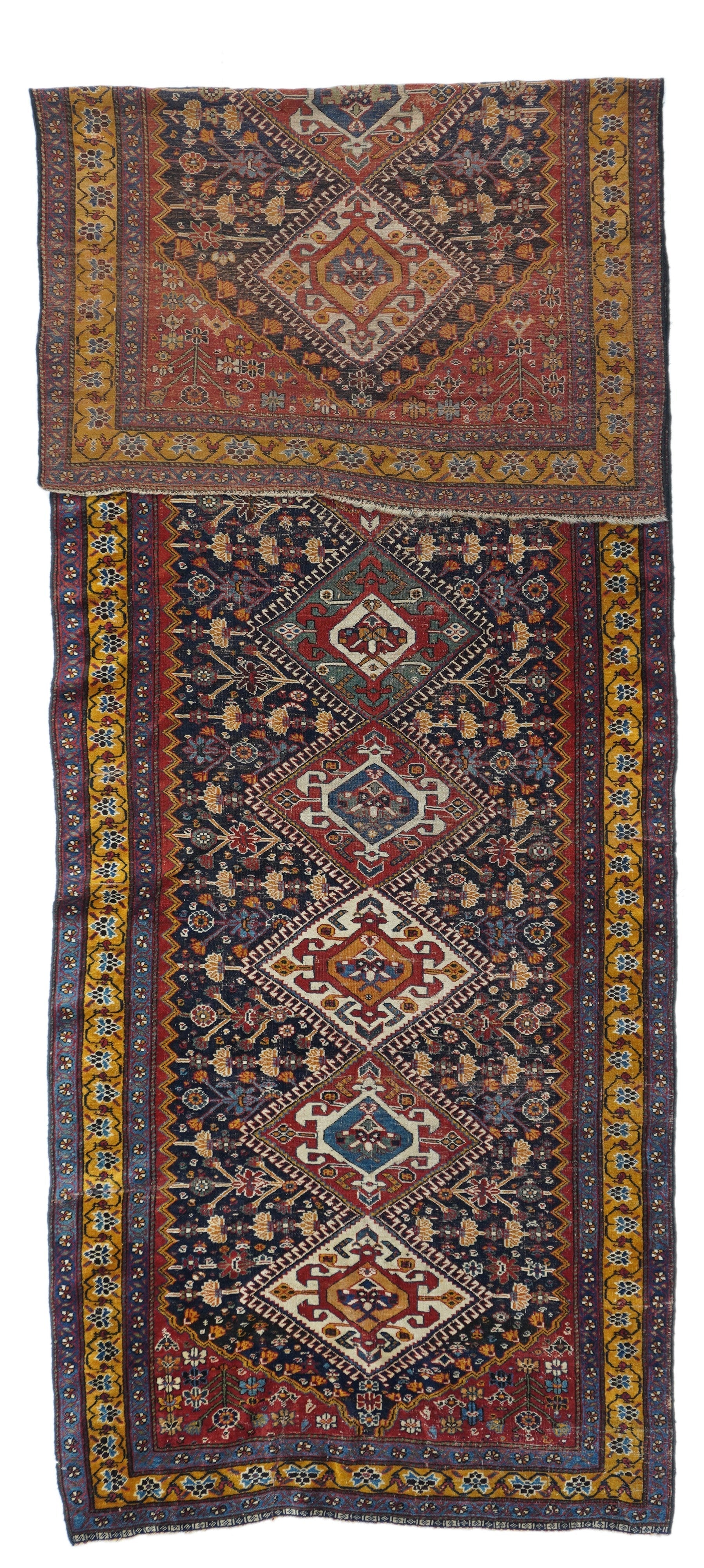 Antique Qashkai Runner 3'9'' x 11'8''