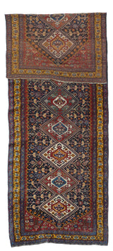 Antique Qashkai Runner 3'9'' x 11'8''
