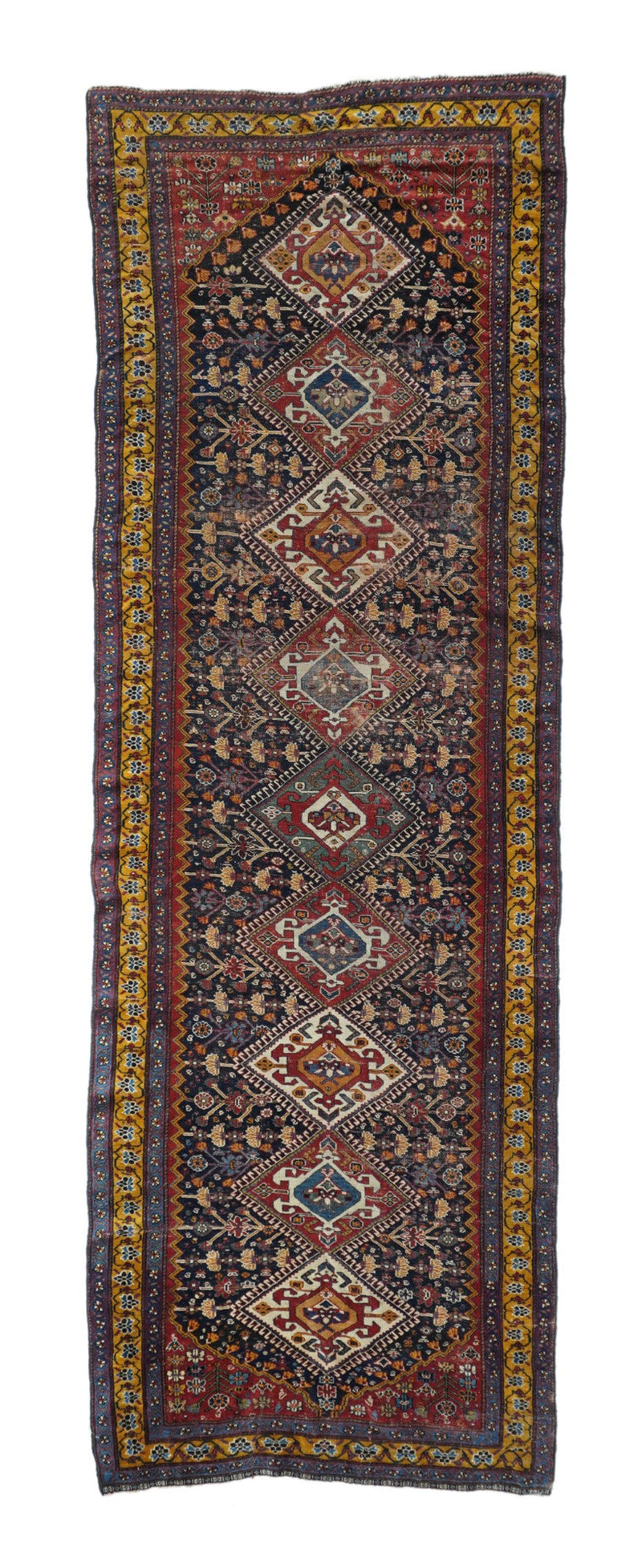 Antique Qashkai Runner 3'9'' x 11'8''