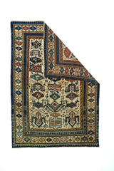 Antique Caucasian Zeikor Rug 4'0" x 5'5''