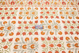 Antique Suzani Rug 6'2" x 7'11