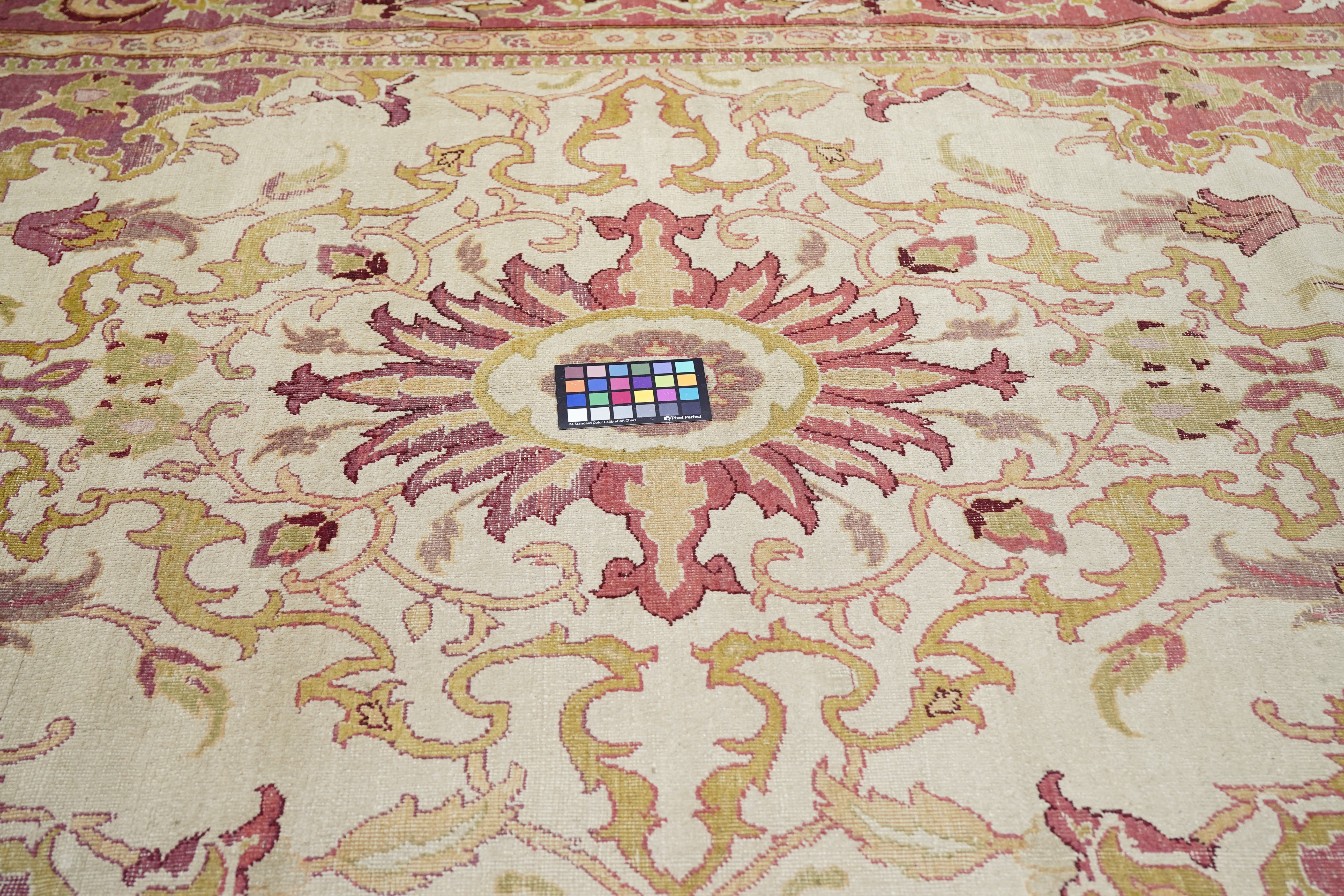 Antique Amritsar Rug 7'11" x 11' 1"