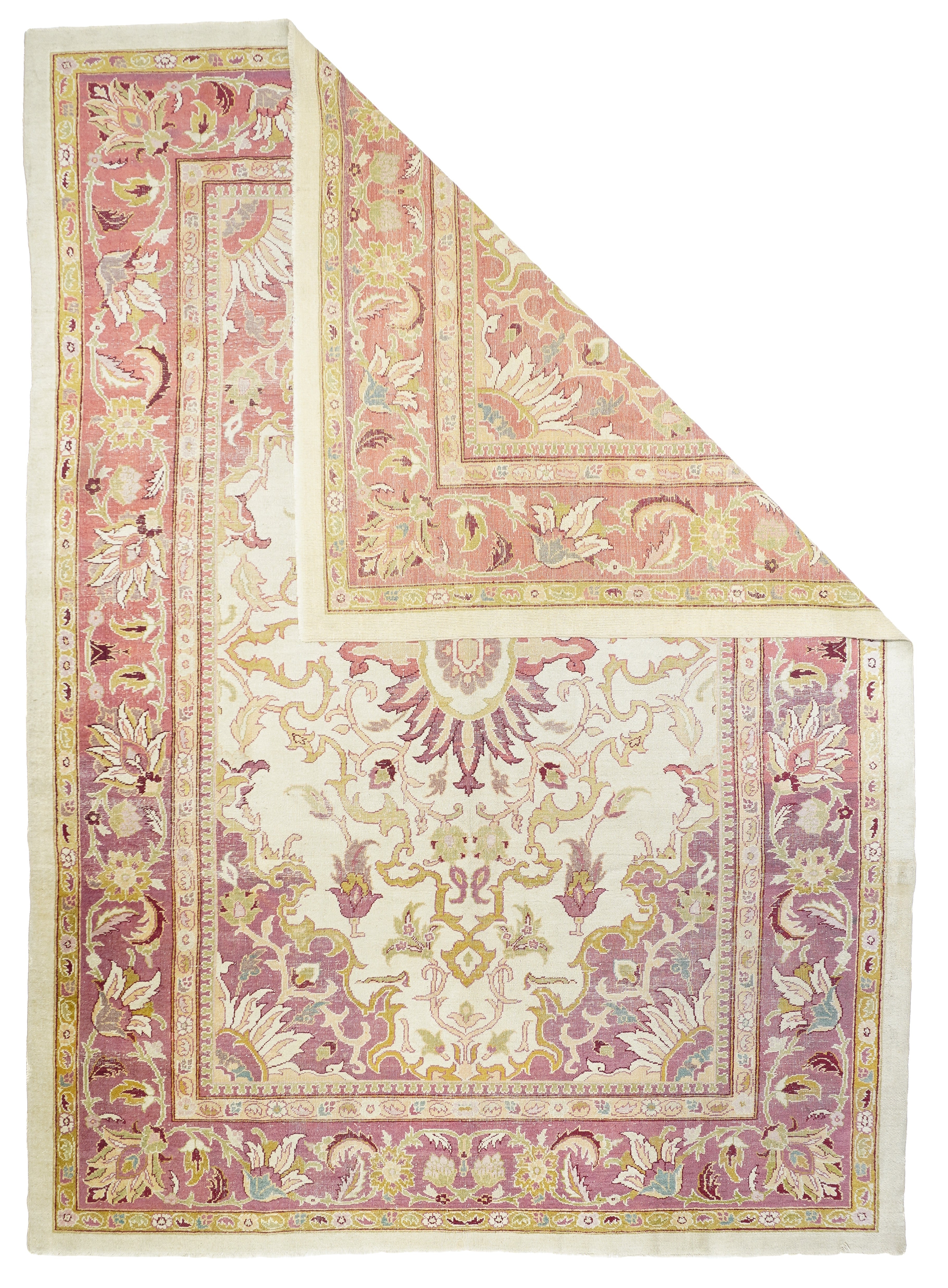 Antique Amritsar Rug 7'11" x 11' 1"