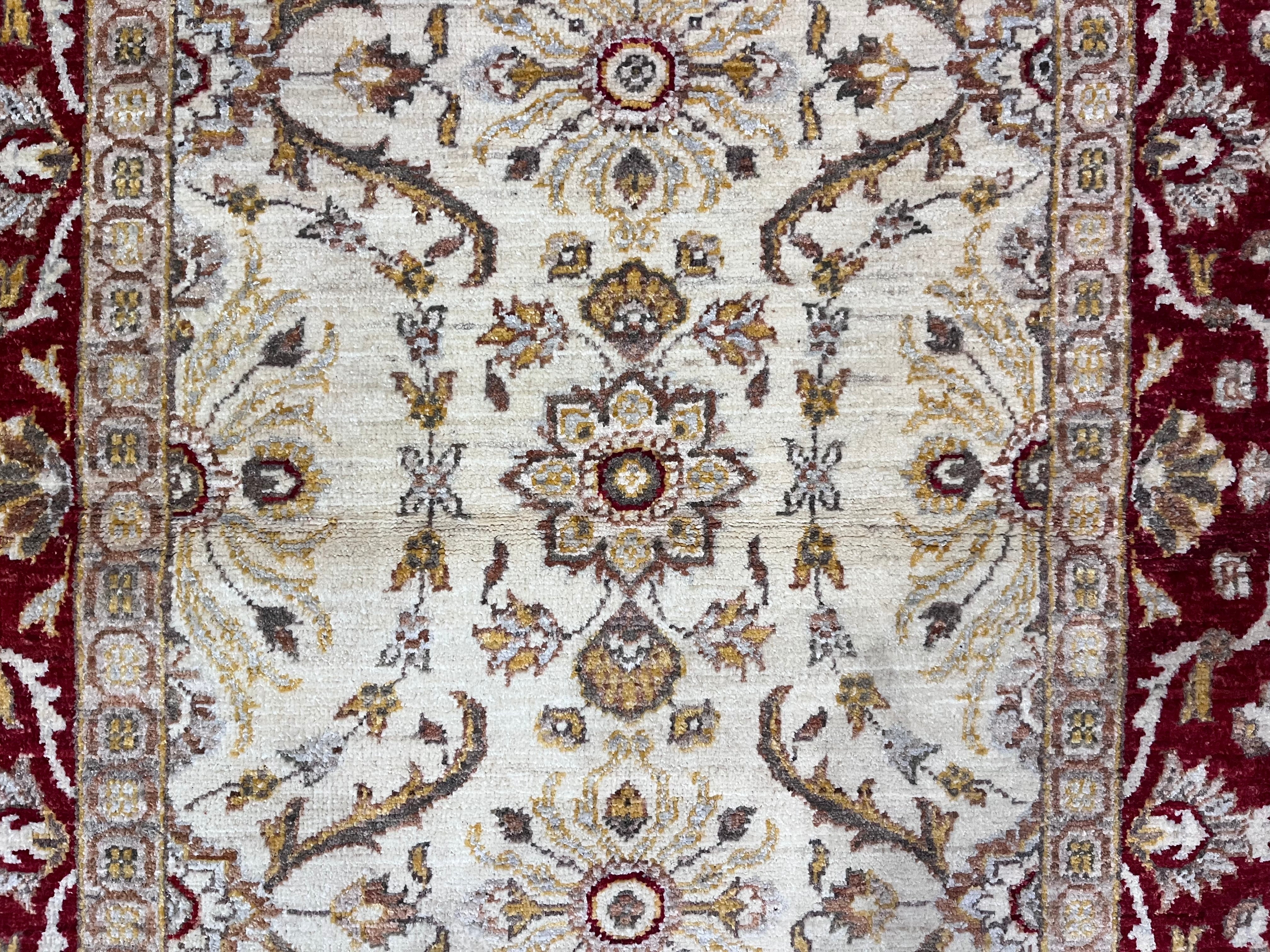 Peshawar Rug 3' 4" x 4' 10"