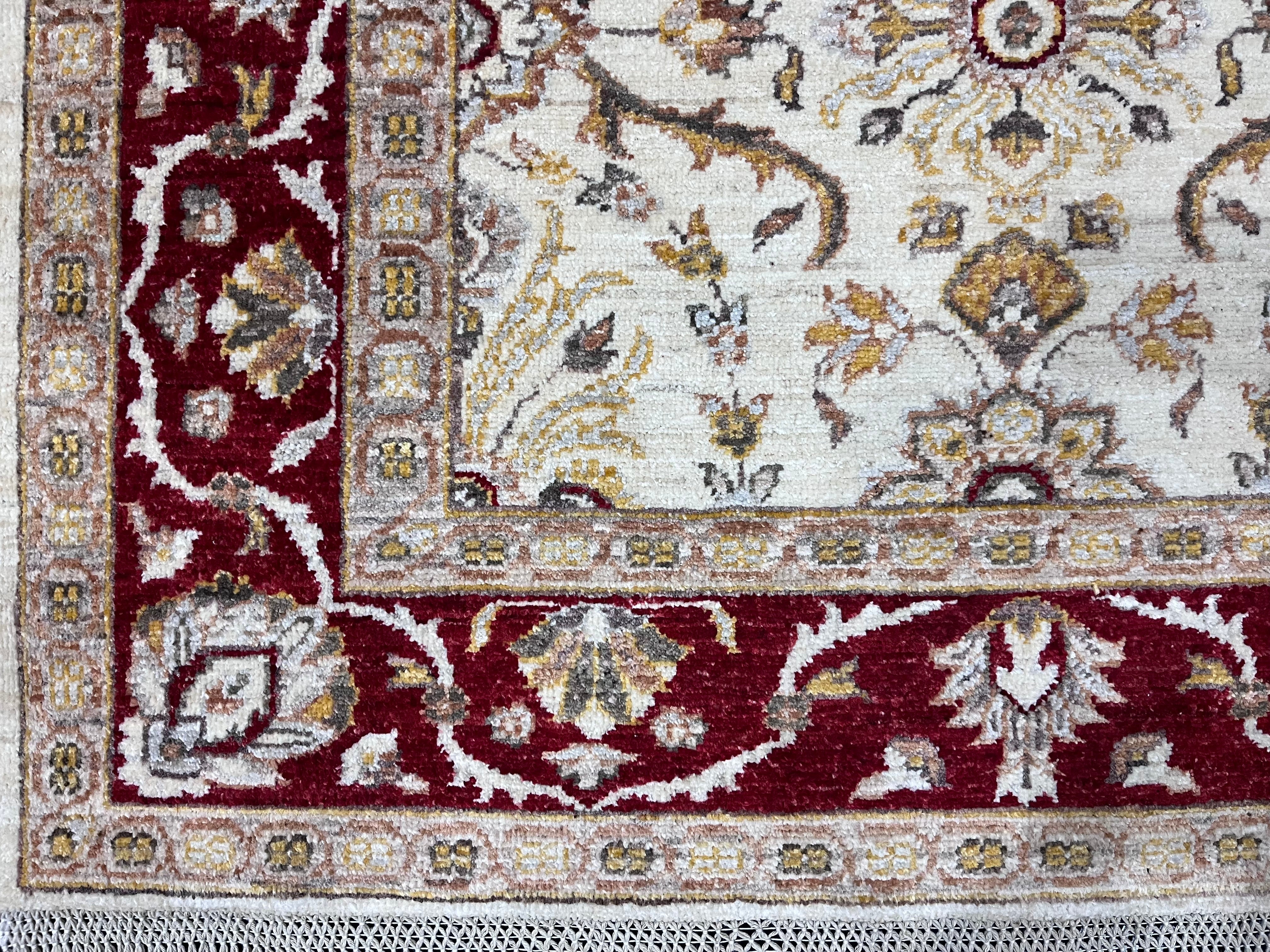 Peshawar Rug 3' 4" x 4' 10"