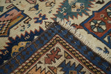Antique Caucasian Zeikor Rug 4'0" x 5'5''